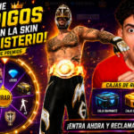 Consigue códigos y obtén la Skin Rey Misterio en Free Fire: ruleta de premios, cajas y recompensas