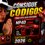 Cómo conseguir códigos para la MP40 Cobra y skins exclusivas en Free Fire 2026